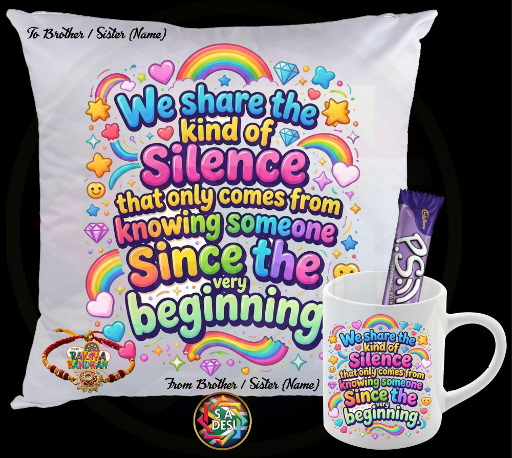 RAKSHA BANDHAN 2026 • WE SHARE THE KIND OF SILENCE GIFT BOX