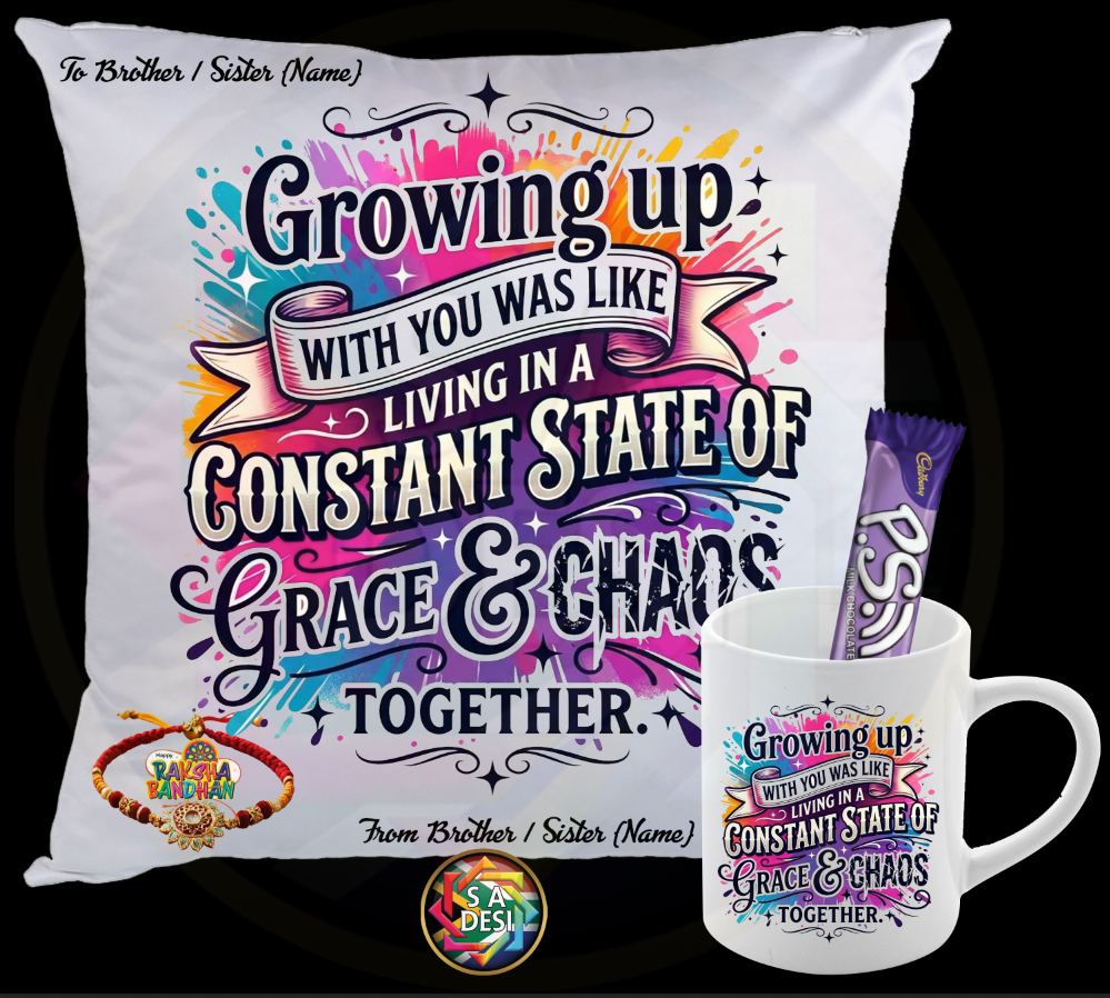 RAKSHA BANDHAN 2026 • GROWING UP WITH YOU... GIFT BOX