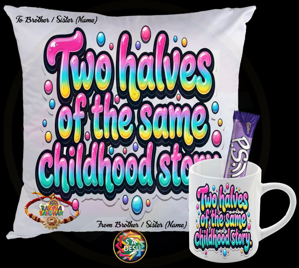 RAKSHA BANDHAN 2026 • 2 HALVES OF THE SAME CHILDHOOD STORY... GIFT BOX