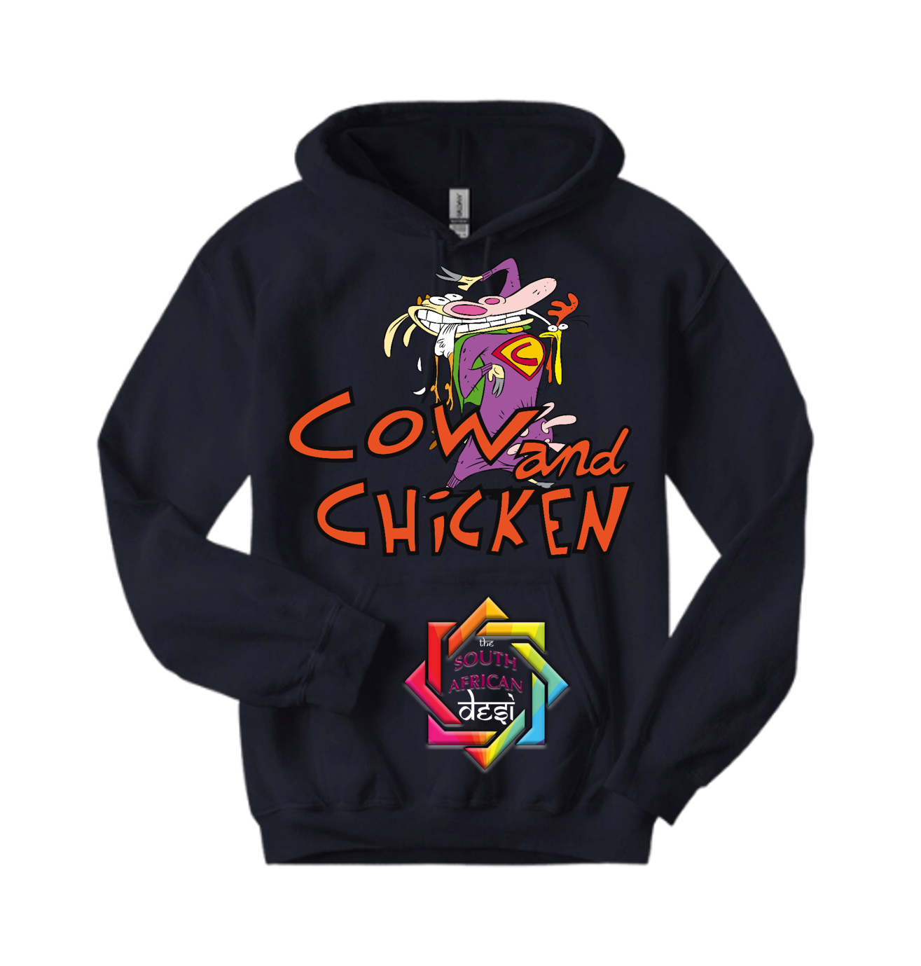 RANDOM INSPIRED SERIES • COW & CHICKEN 1 HOODIE