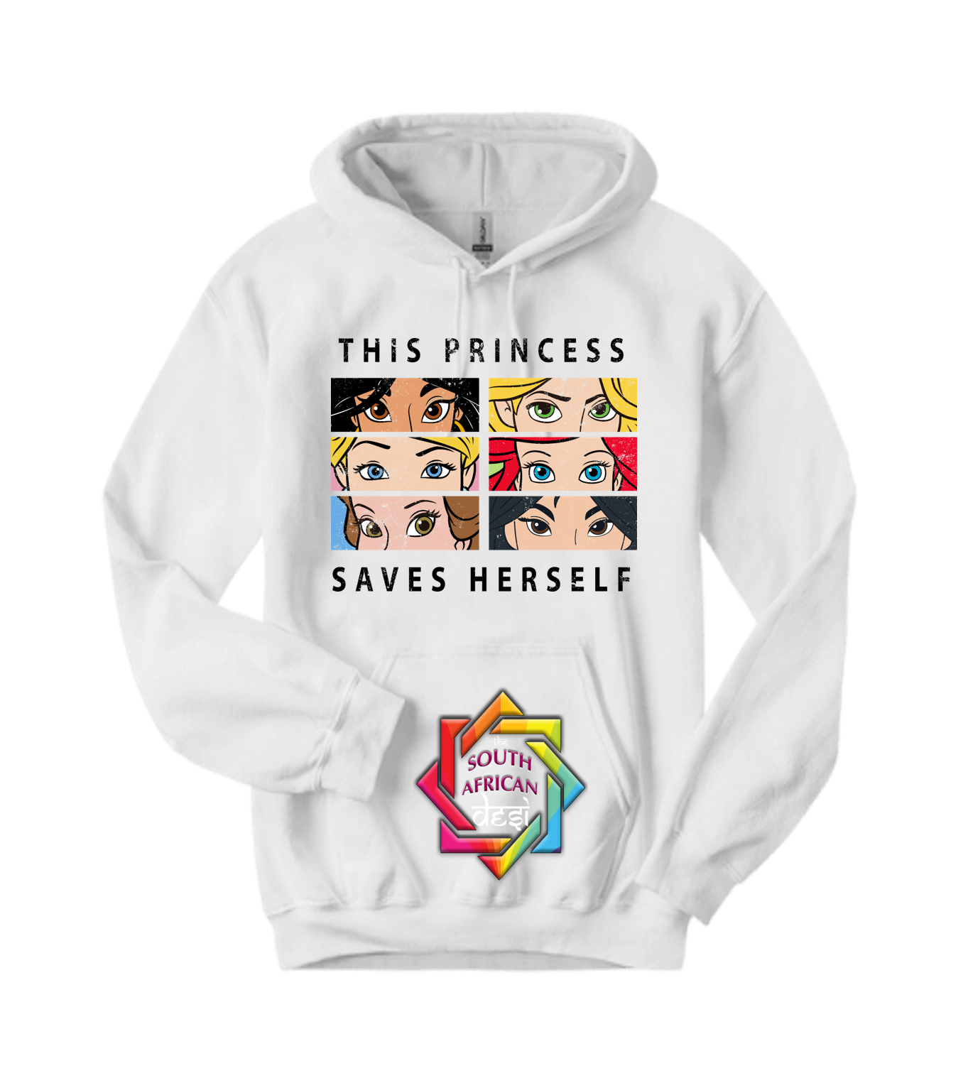 RANDOM INSPIRED SERIES • THIS PRINCESS SAVES HERSELF HOODIE