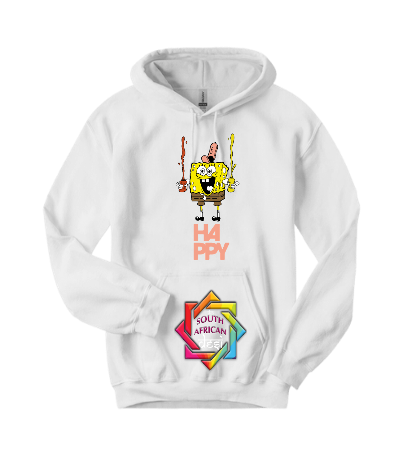 RANDOM INSPIRED SERIES • SPONGE BOB HAPPY HOODIE