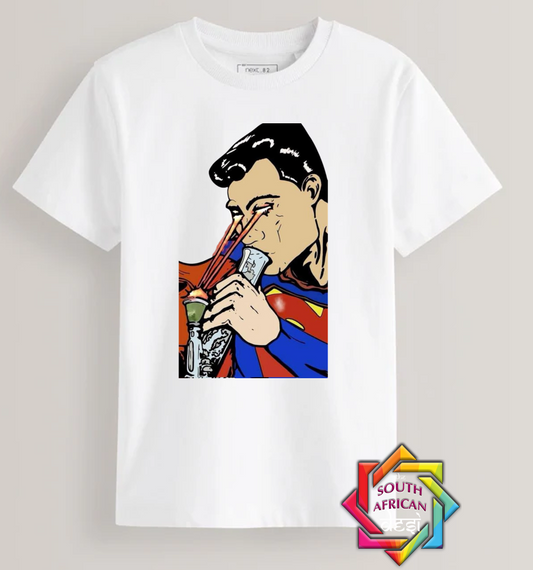 WEED SERIES • SUPERMAN BONG T-SHIRT/HOODIE/SWEATER