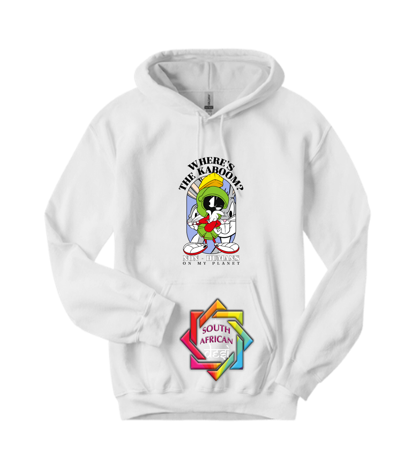 RANDOM INSPIRED SERIES • BUGS BUNNY - WHERE IS THE KABOOM HOODIE