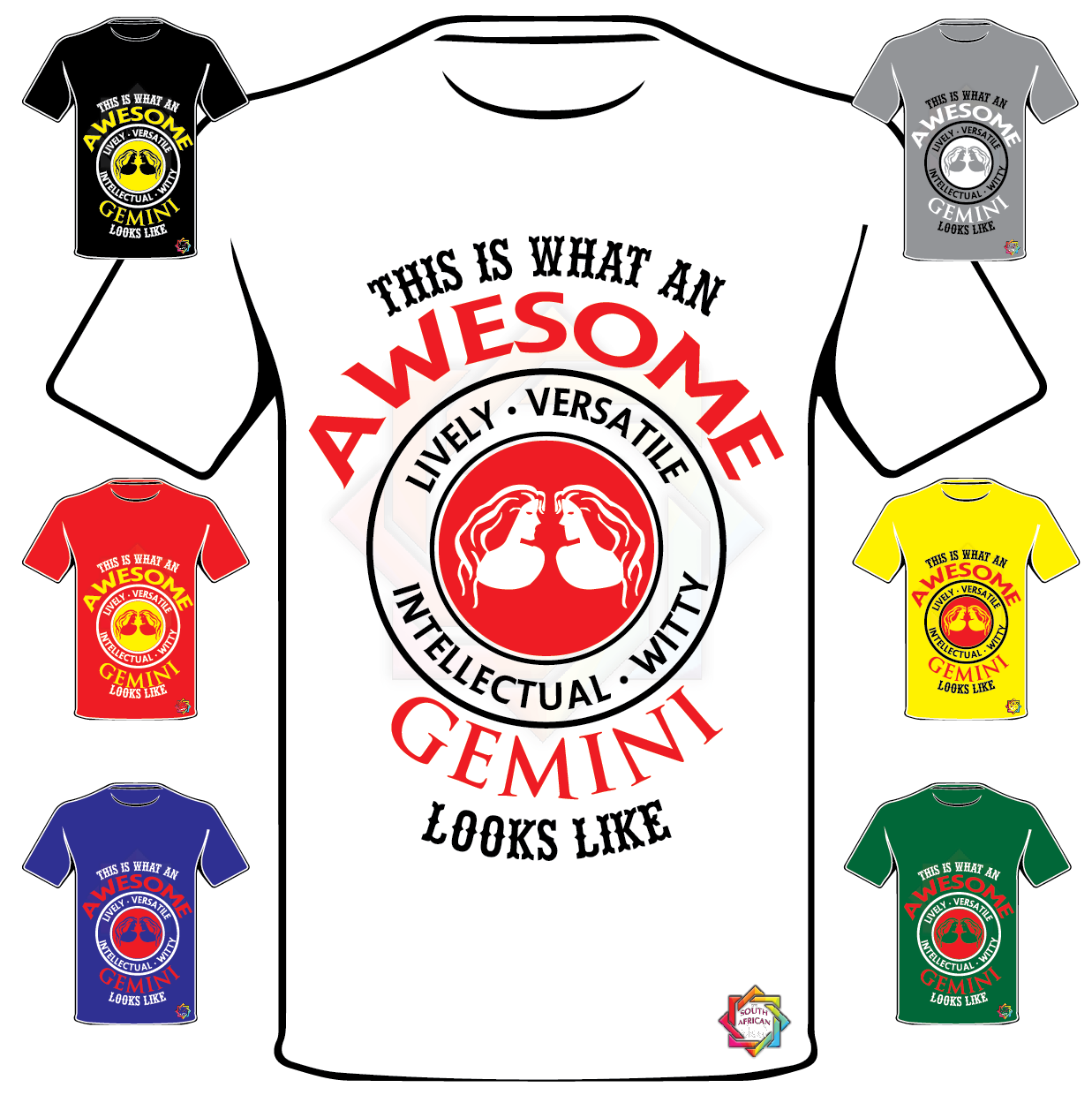 ZODIAC SERIES 2 • THIS IS HOW AN AWESOME GEMINI LOOKS LIKE T SHIRT