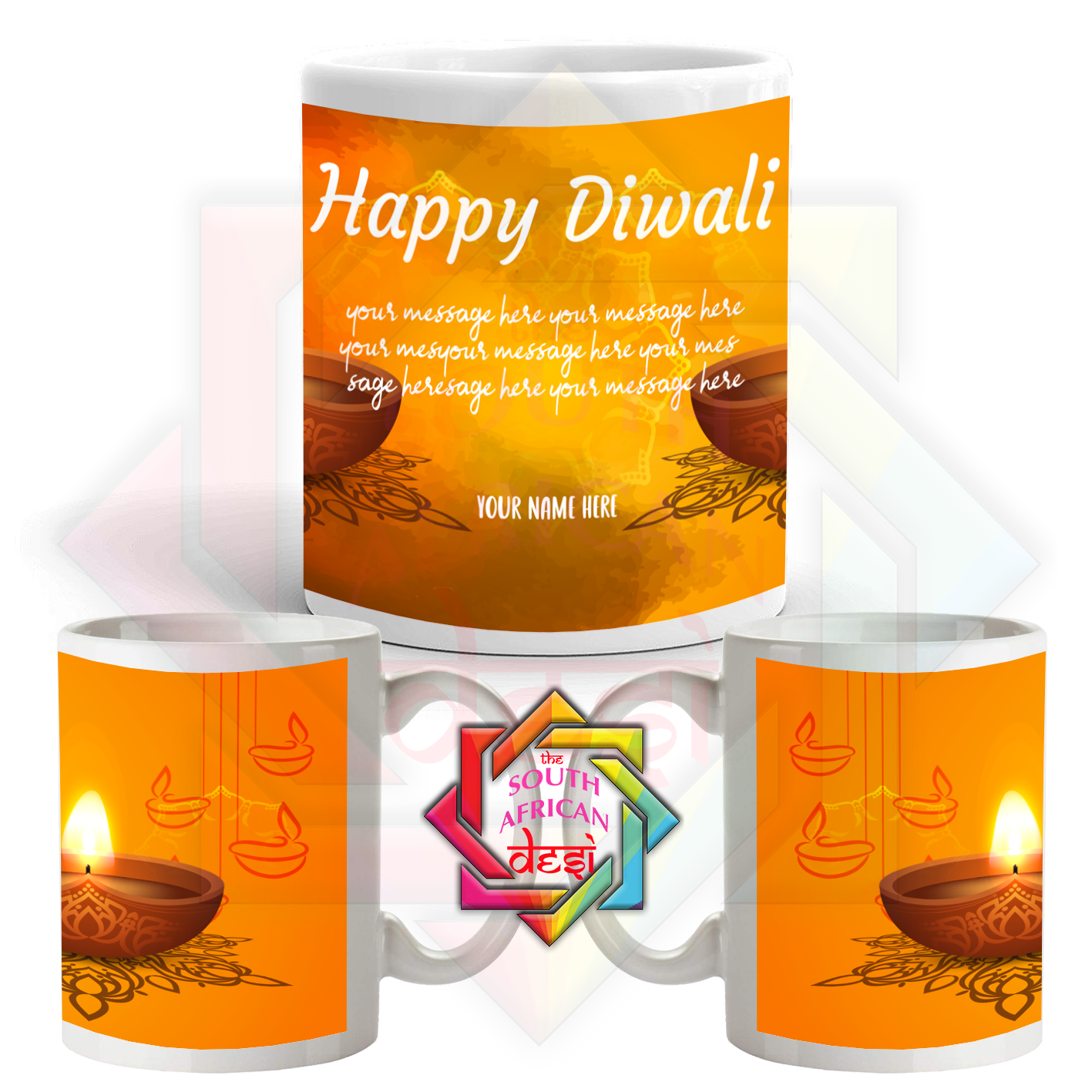 Diwali Mug - Add Your Message