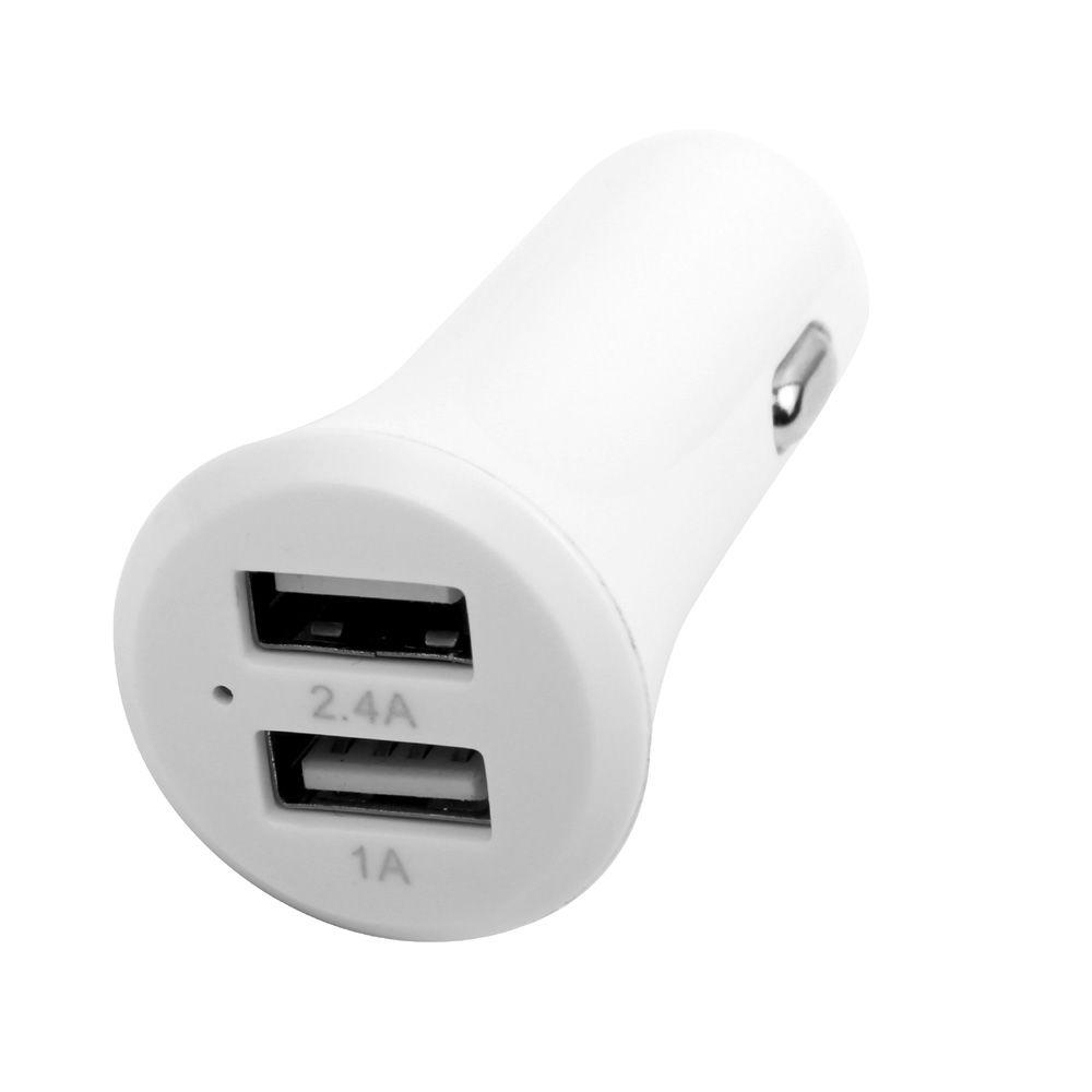Denman DZ01T 2.4A Dual-Port Mini Charging Kit including USB-Type C Charging Data Cable