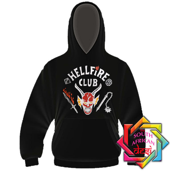 HELLFIRE CLUB STRANGER THINGS HOODIE/SWEATER | UNISEX
