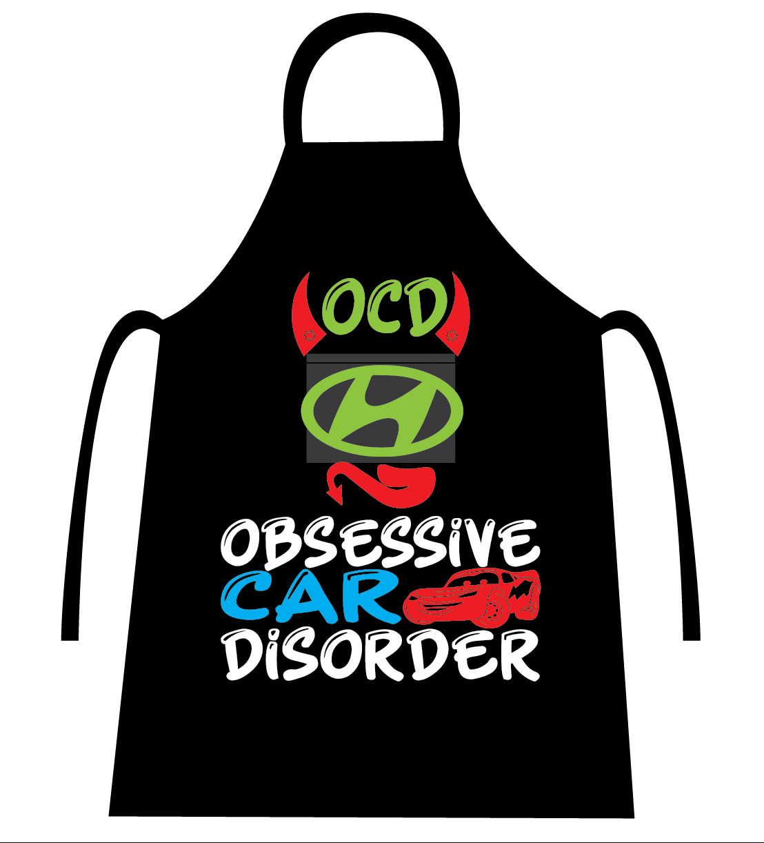 HYUNDAI INSPIRED OCD ENTHUSIAST APRON