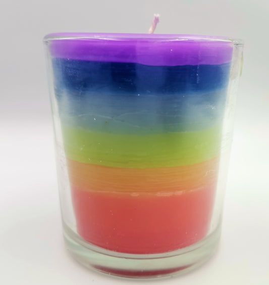 7 CHAKRA COLOUR CANDLE