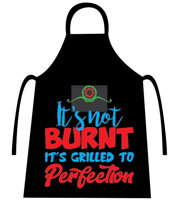 CANDID IT'S NOT BURNT APRON