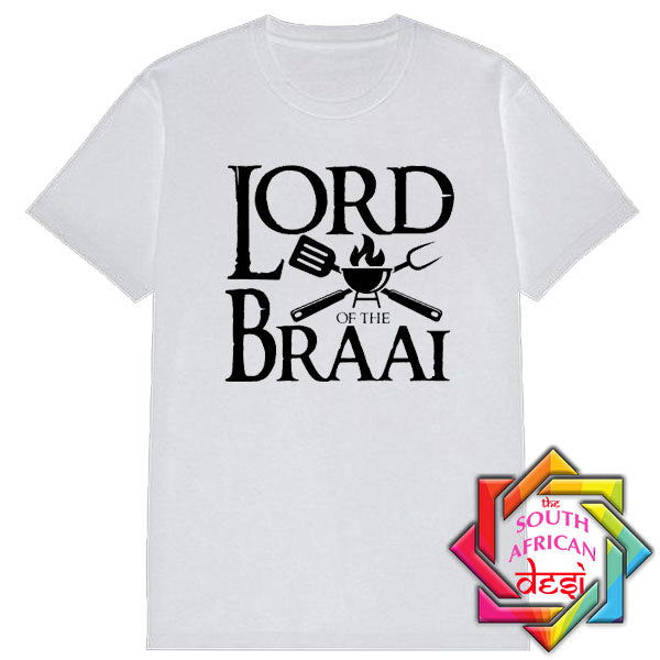 LORD OF THE BRAAI T SHIRT / FATHERS DAY