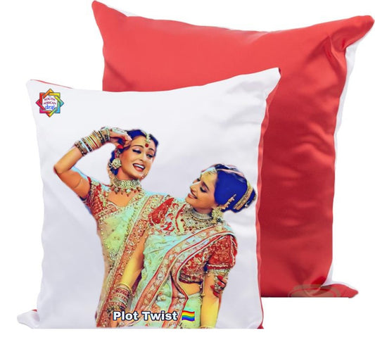 Madhuri & Aish Pride Pop Art Scatter Cushion
