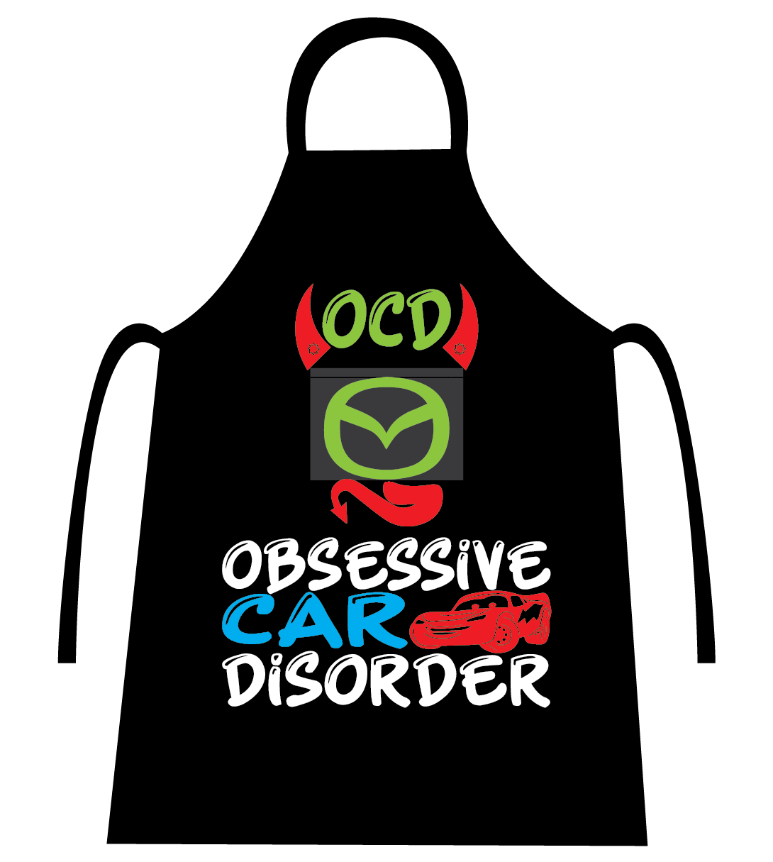 MAZDA INSPIRED OCD ENTHUSIAST APRON