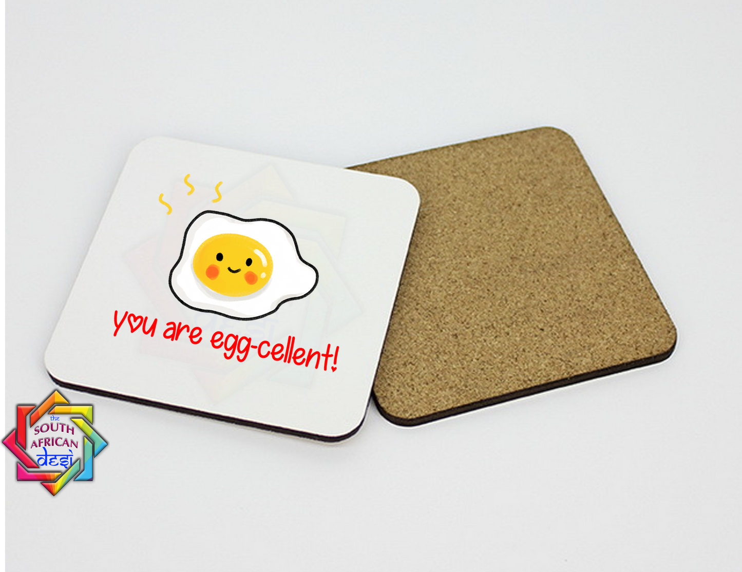 YOU ARE EGG-CELENT COASTER - VALENTINE'S DAY