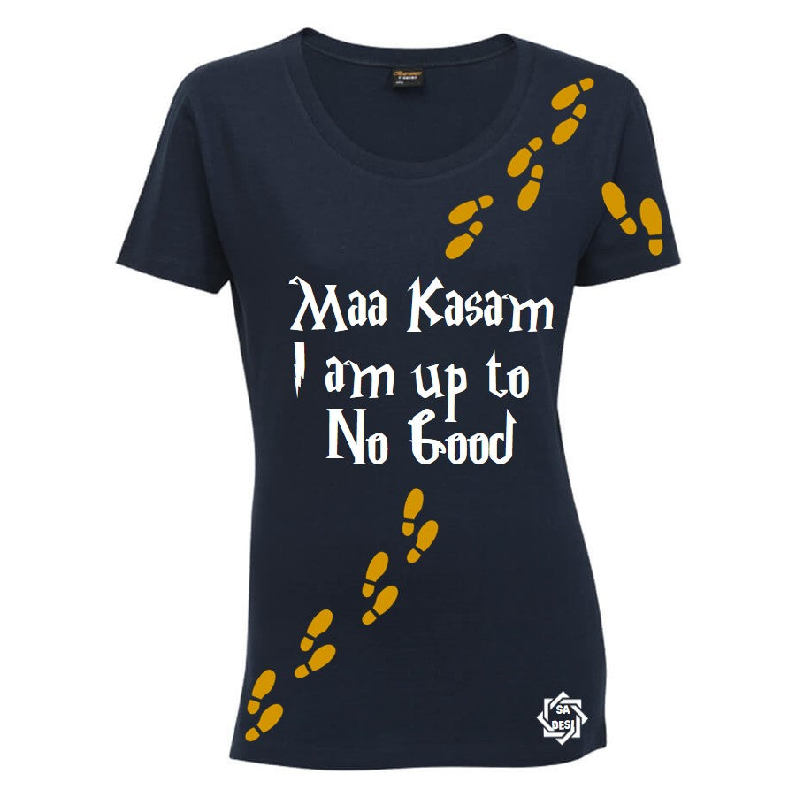 MAA KASAM I AM UP TO NO GOOD | HARRY POTTER INSPIRED T SHIRT