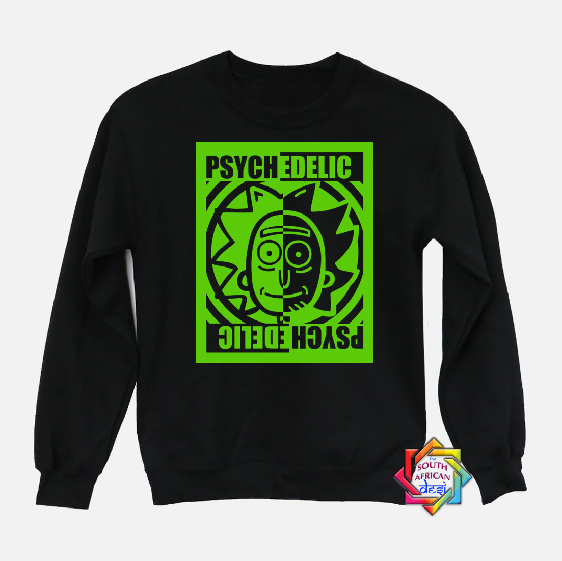 PSYCHEDELIC | RICK AND MORTY HOODIE/SWEATER | UNISEX