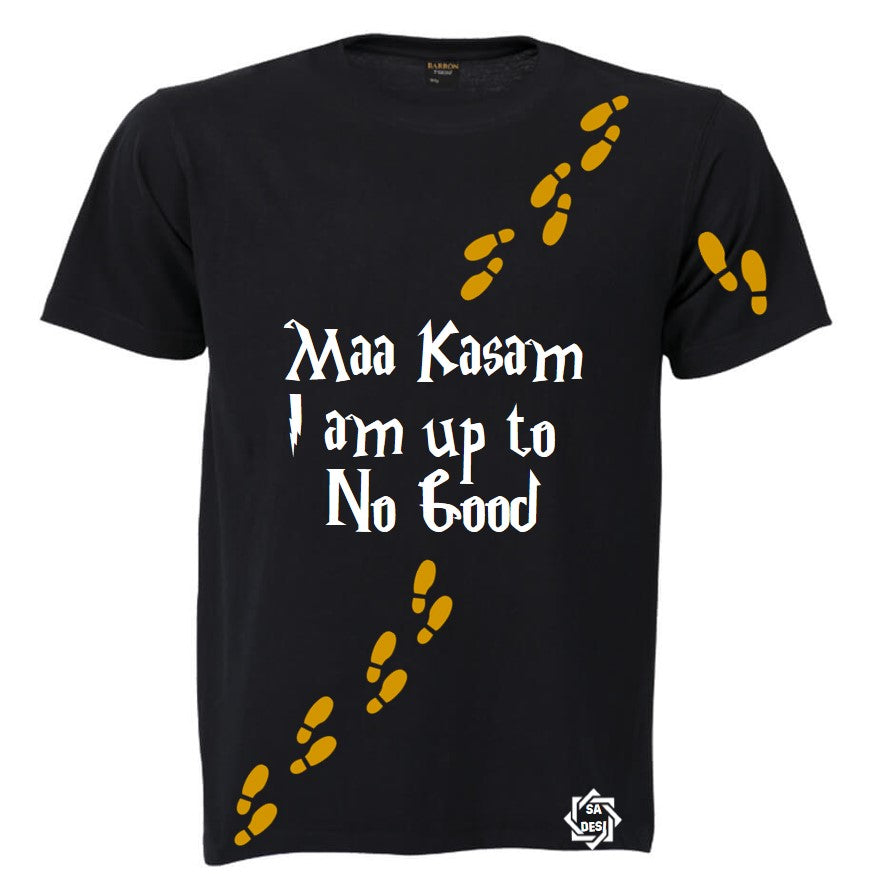 MAA KASAM I AM UP TO NO GOOD | HARRY POTTER INSPIRED T SHIRT