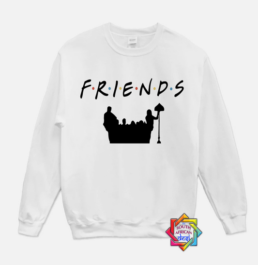 FRIENDS WITH COUCH (FRIENDS INSPIRED) HOODIE/SWEATER | UNISEX