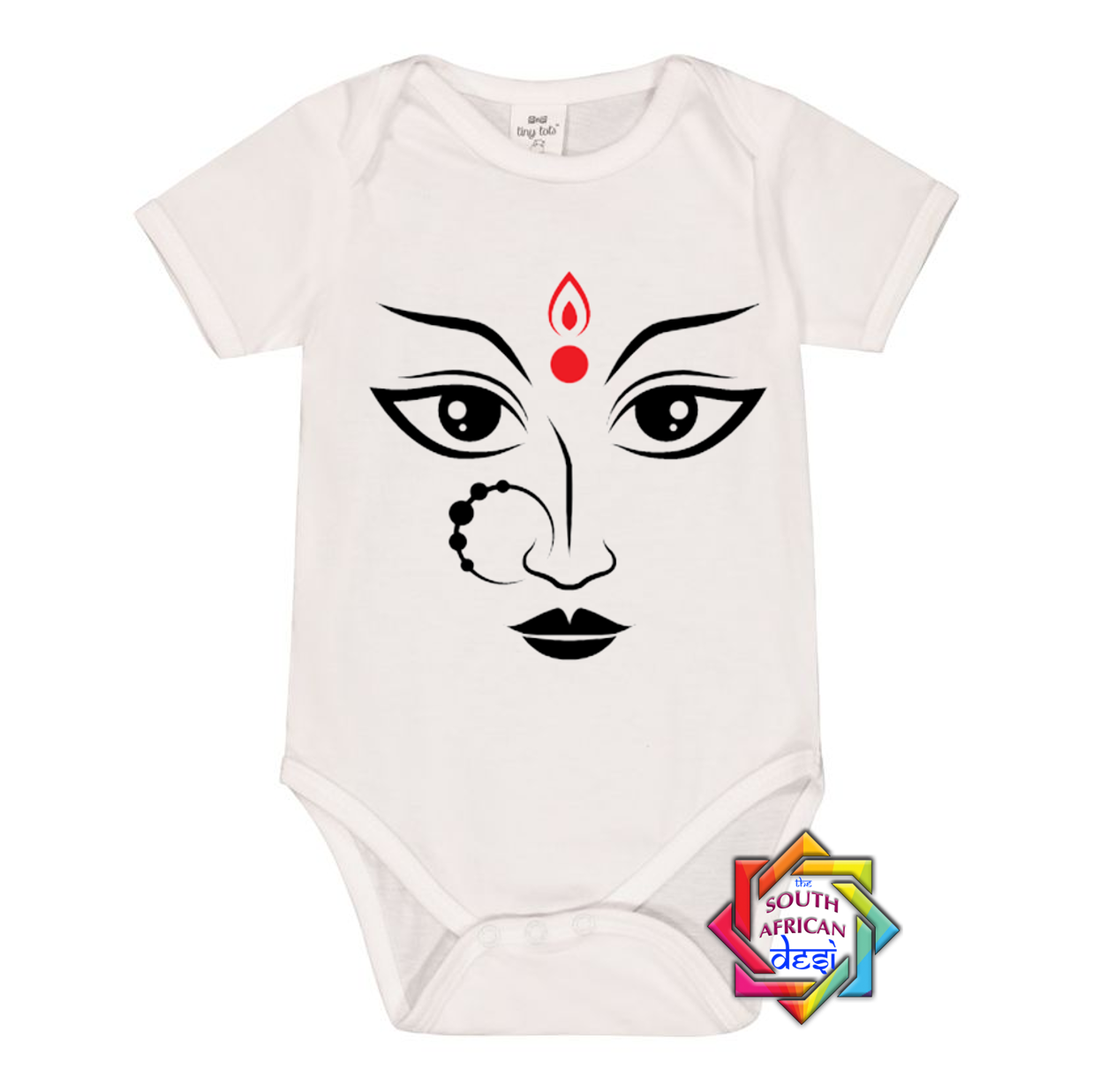 MAA FACE BABY VEST/ONESIE