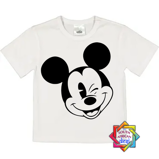 Mickey Mouse Kids T-shirt  | Personalize (Add Name at the back)