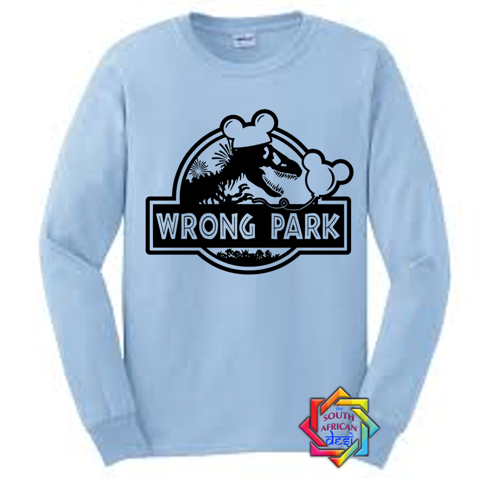 WRONG PARK | JURASSIC PARK HOODIE/SWEATER | UNISEX