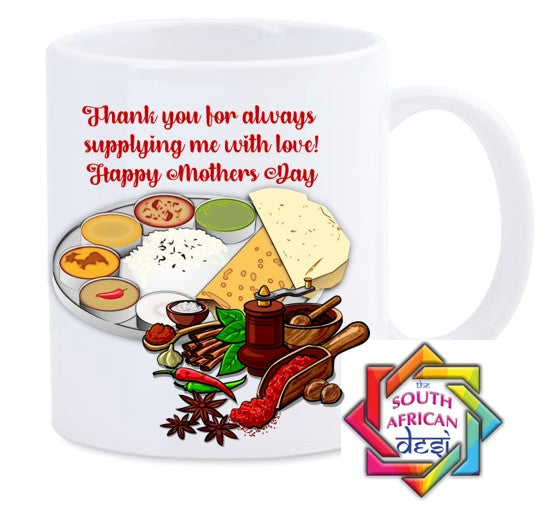 THANK YOU FOR ALWAYS SUPPLYING ME WITH LOVE MUG || MOTHERS DAY