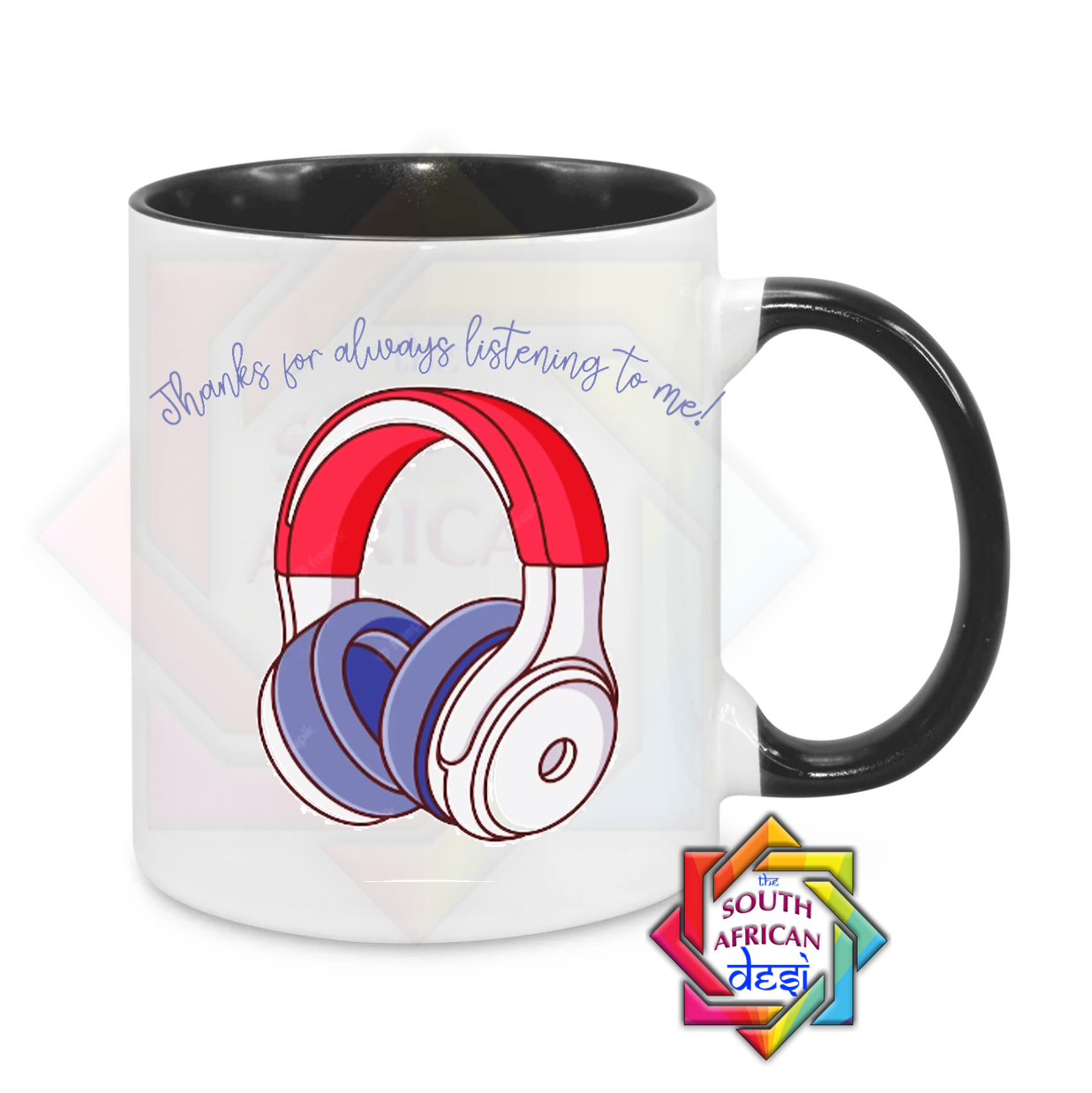 THANK YOU FOR LISTENING TO ME MUG | VALENTINES DAY