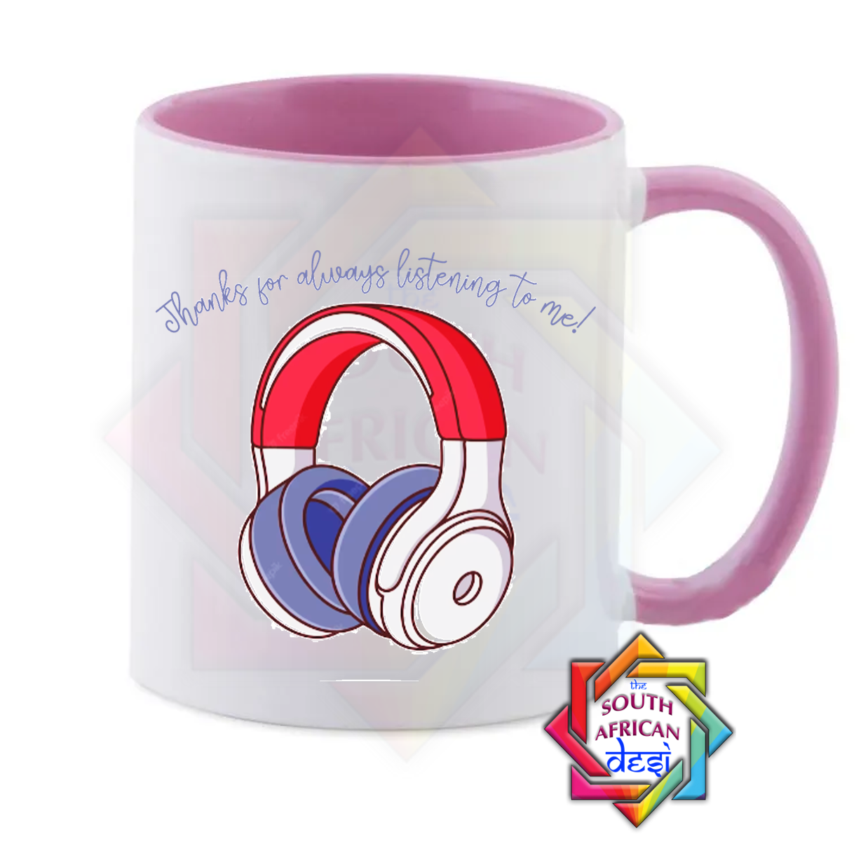THANK YOU FOR LISTENING TO ME MUG | VALENTINES DAY