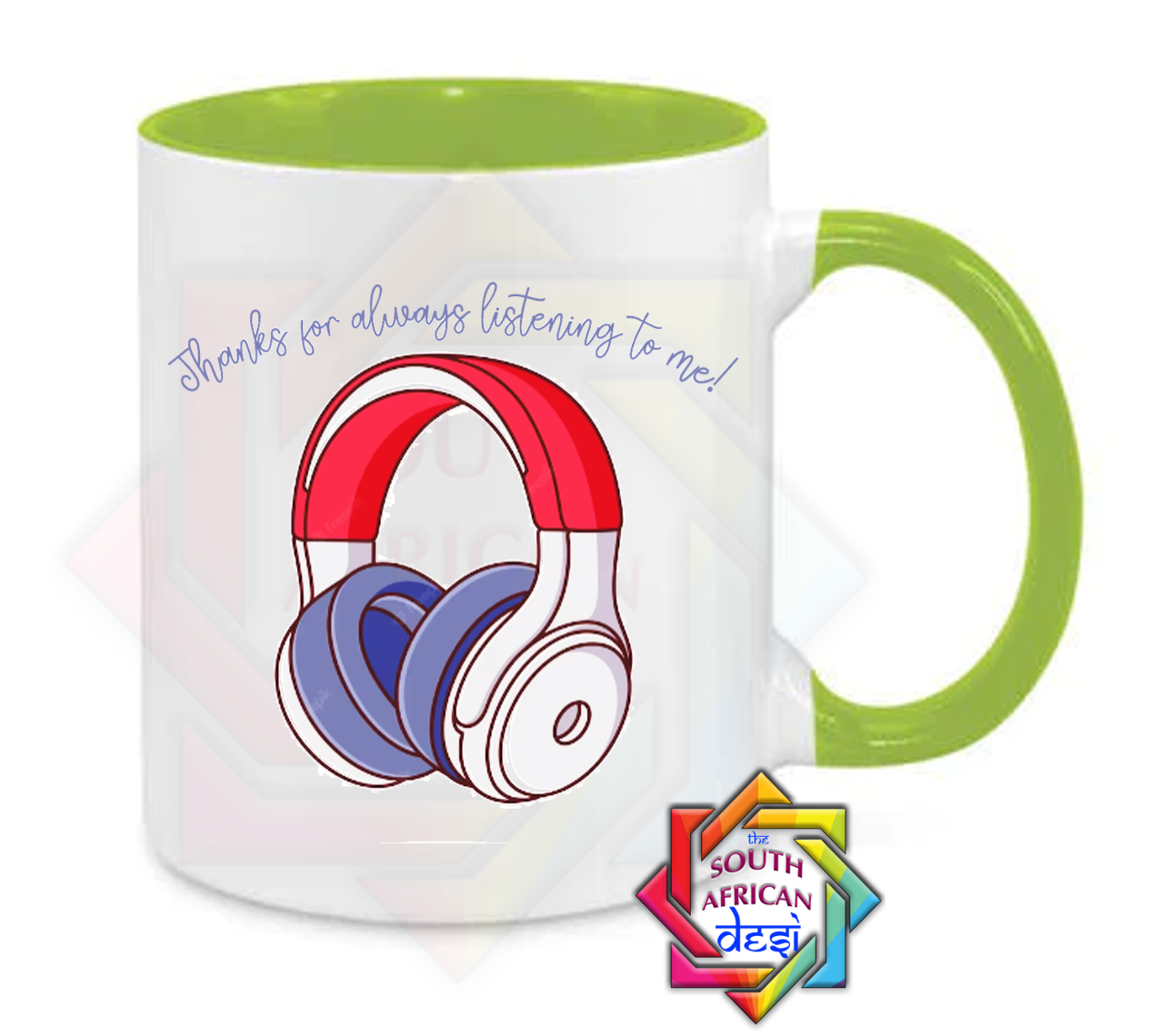 THANK YOU FOR LISTENING TO ME MUG | VALENTINES DAY