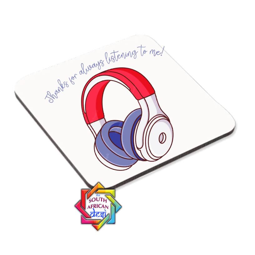 THANK YOU FOR ALWAYS LISTENING TO ME COASTER OR MAGNET | VALENTINES DAY