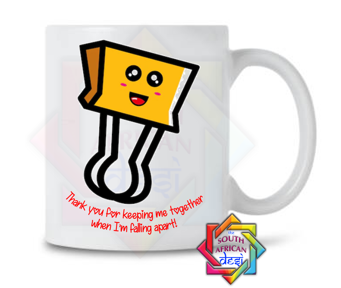 THANK YOU FOR KEEPING ME TOGETHER WHEN I AM FALLING APART MUG | VALENTINES DAY