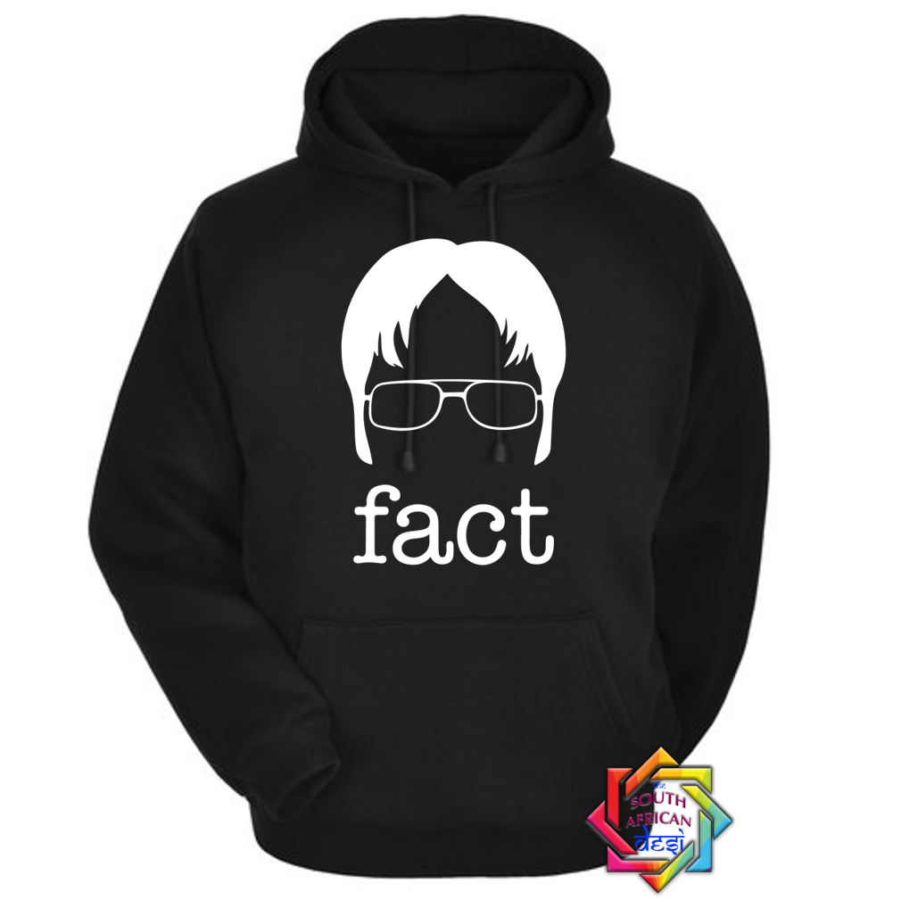 FACT DWIGHT SCHRUTE| THE OFFICE INSPIRED | HOODIE/SWEATER | UNISEX