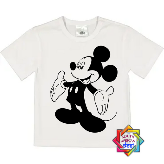Mickey Mouse Kids T-shirt | Personalize (Add Name at the back)