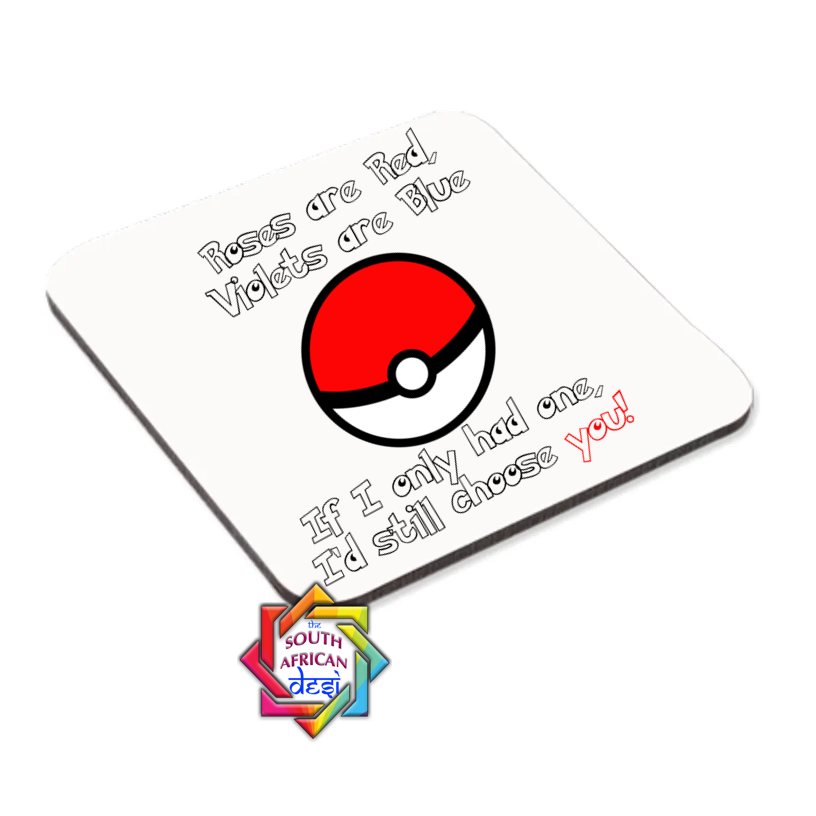 I'D CHOOSE YOU | POKEMON COASTER OR MAGNET | VALENTINES DAY
