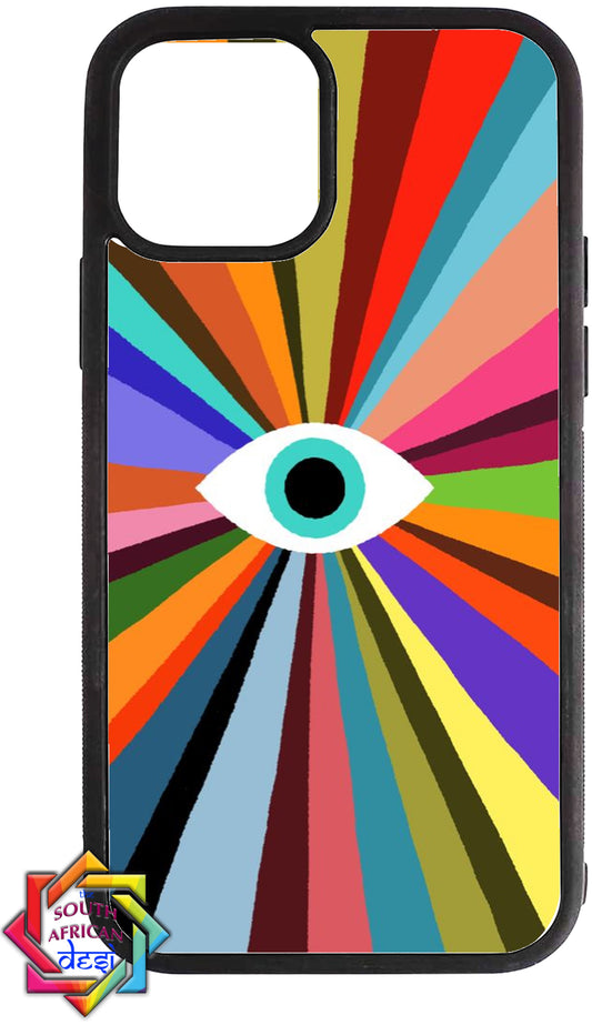 COLOURFUL EVIL EYE PHONE COVER / CASE