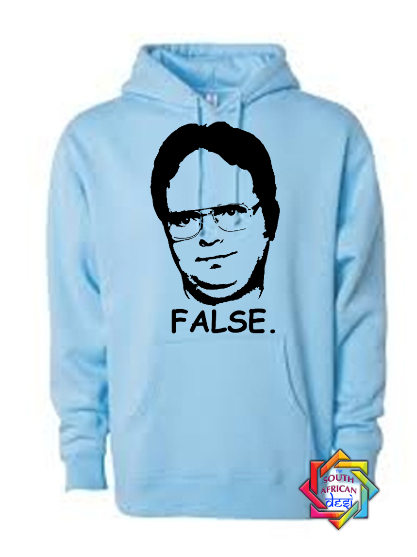 FALSE DWIGHT SCHRUTE| THE OFFICE INSPIRED | HOODIE/SWEATER | UNISEX