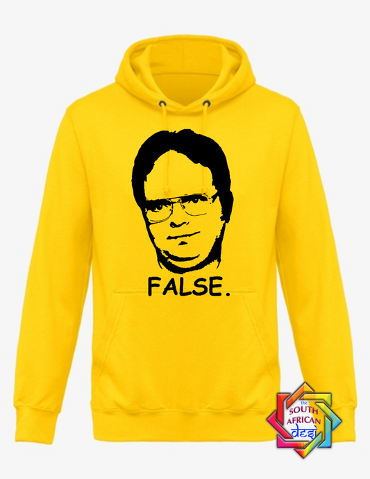 FALSE DWIGHT SCHRUTE| THE OFFICE INSPIRED | HOODIE/SWEATER | UNISEX