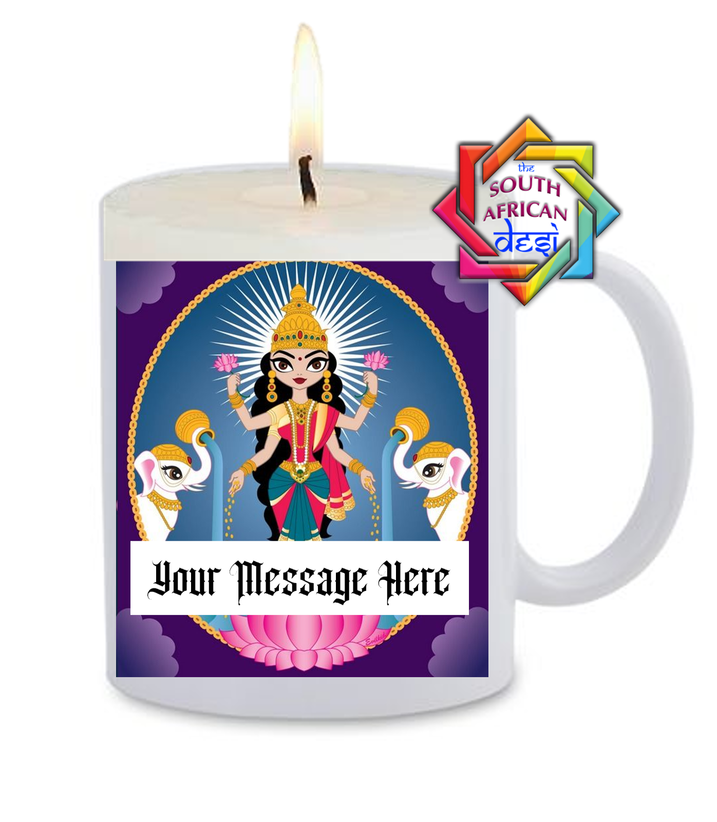 Diwali Maa Lakshmi Mug - Add Your Message