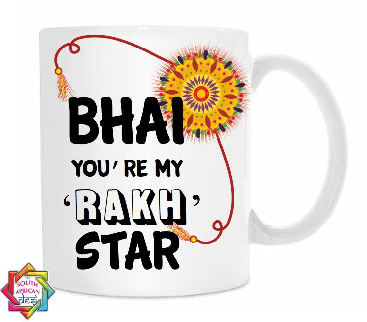 Bhai You're My Rakh Star Mug | Raksha Bandhan Gift