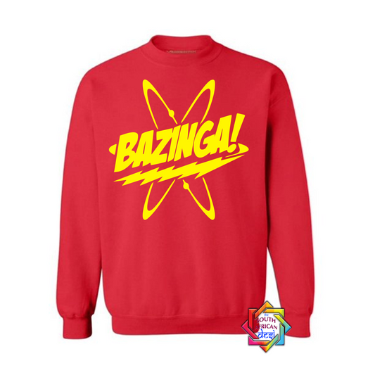 BAZINGA (BIG BANG THEORY INSPIRED) HOODIE/SWEATER | UNISEX