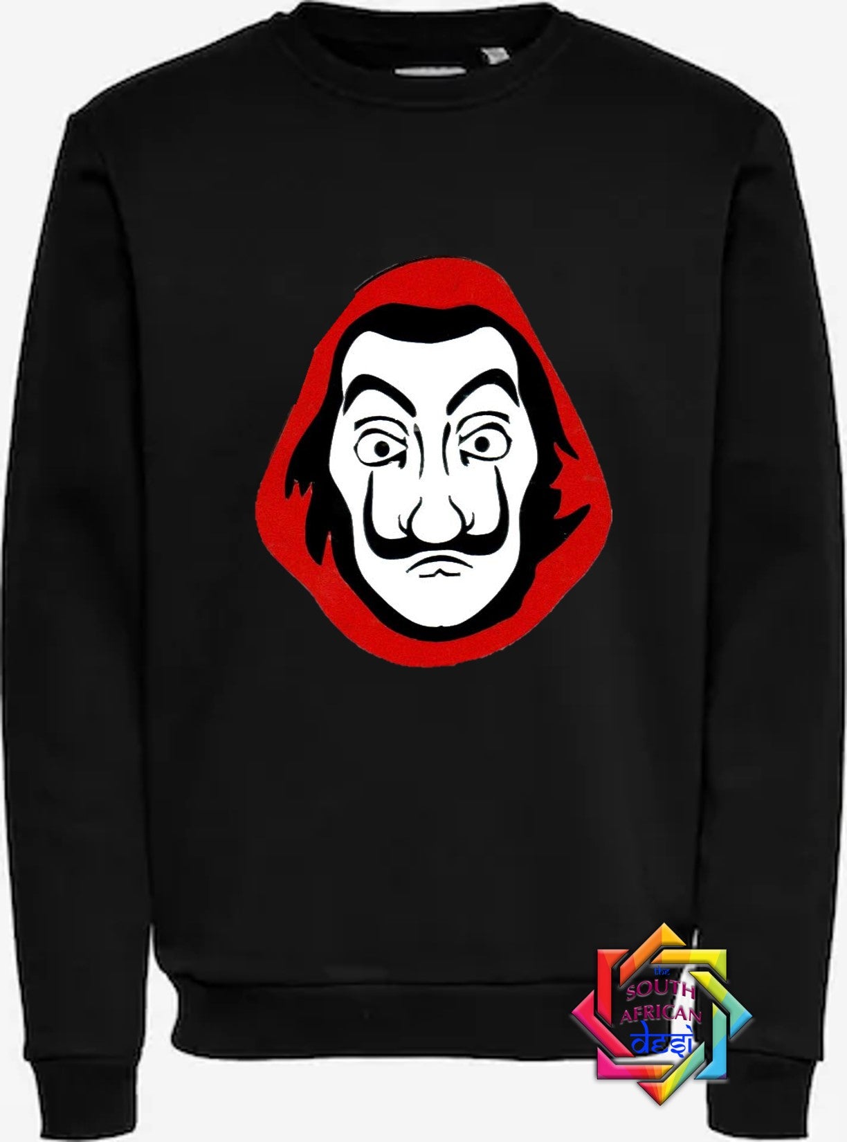 DALI MASK (MONEY HEIST INSPIRED) HOODIE/SWEATER | UNISEX