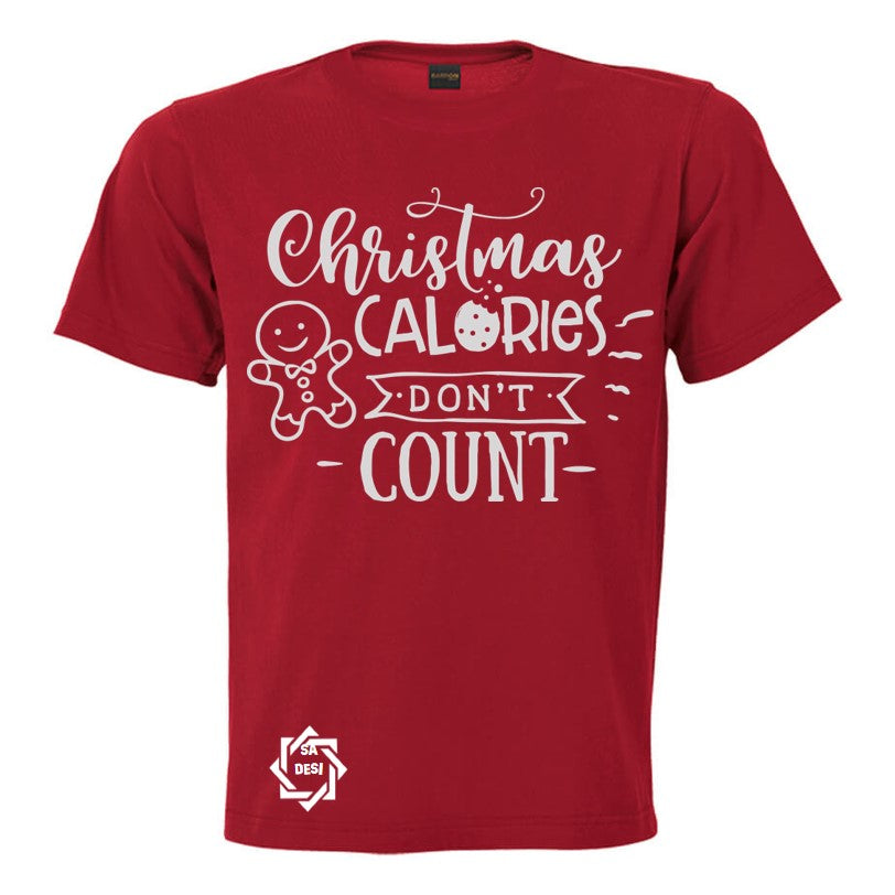 Christmas Calories Don't Count T-shirt