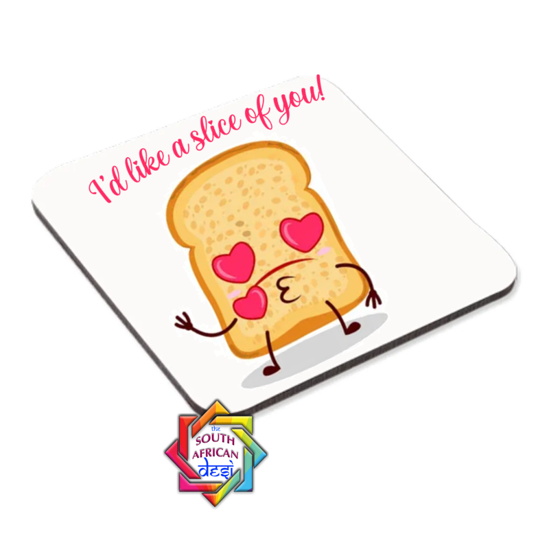 I'D LIKE A SLICE OF YOU COASTER OR MAGNET | VALENTINES DAY
