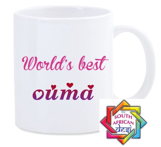 WORLD'S BEST OUMA MUG || MOTHERS DAY