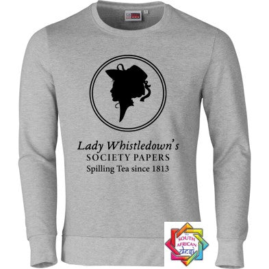 LADY WHISTLEDOWN'S SOCIETY (BRIDGERTON INSPIRED) HOODIE/SWEATER | UNISEX