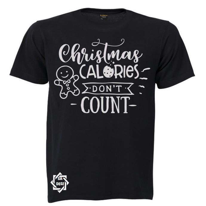 Christmas Calories Don't Count T-shirt