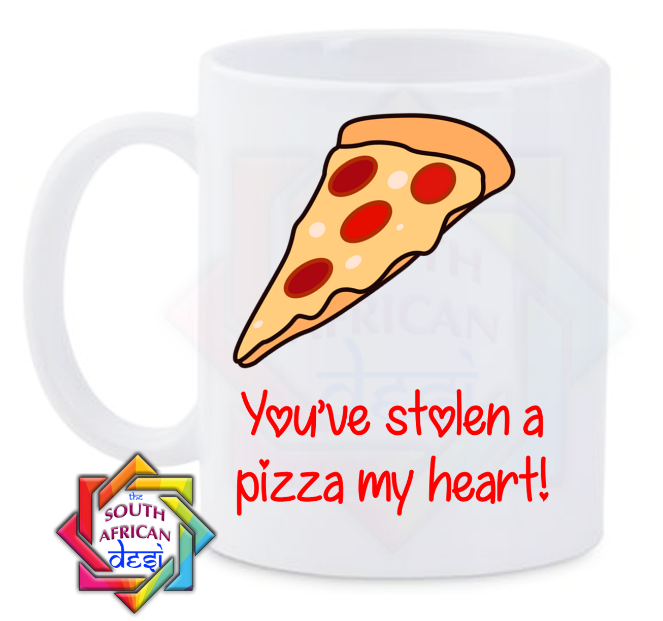 YOU'VE STOLEN A "PIZZA" MY HEART! | VALENTINES DAY MUG