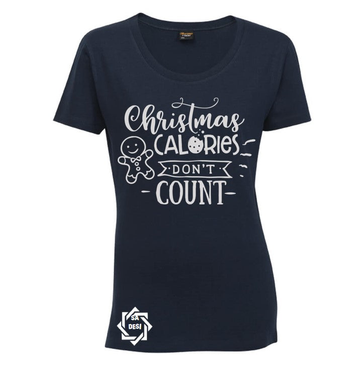Christmas Calories Don't Count T-shirt