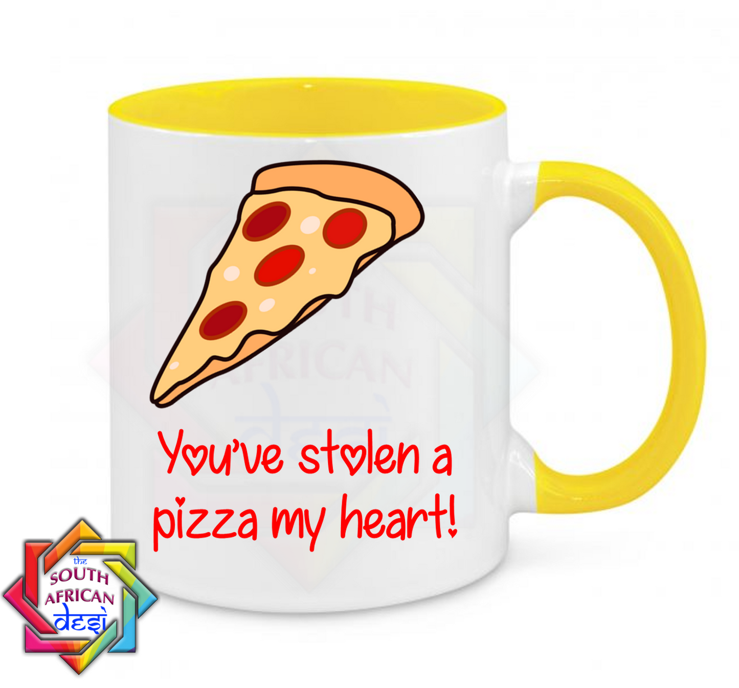 YOU'VE STOLEN A "PIZZA" MY HEART! | VALENTINES DAY MUG